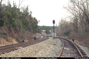 C&O Signal: EAS East Massie